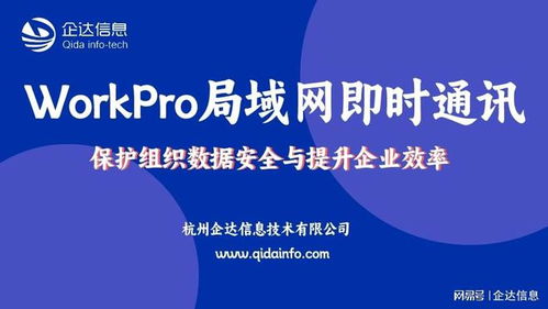 WorkPro局域網即時通訊軟件 保障組織數據安全與提升企業效率